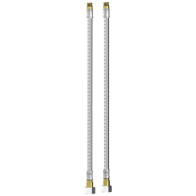 Flexible Anschlussschläuche G 3/8 Edelstahlumflochten