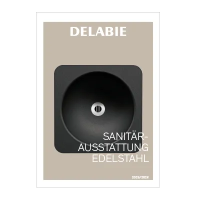 Sanitär-Ausstattung aus Edelstahl